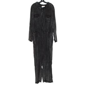 NWT Jumpsuit Academia Grunge Goth Minimalist Streetwear Y2K Utility Black 3XL